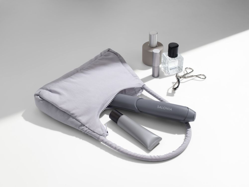 日本唐吉訶德上市秒殺、2026補貨到！SALONIA可為手機充電的「無線離子夾」，電池可拆還能帶上飛機！-3