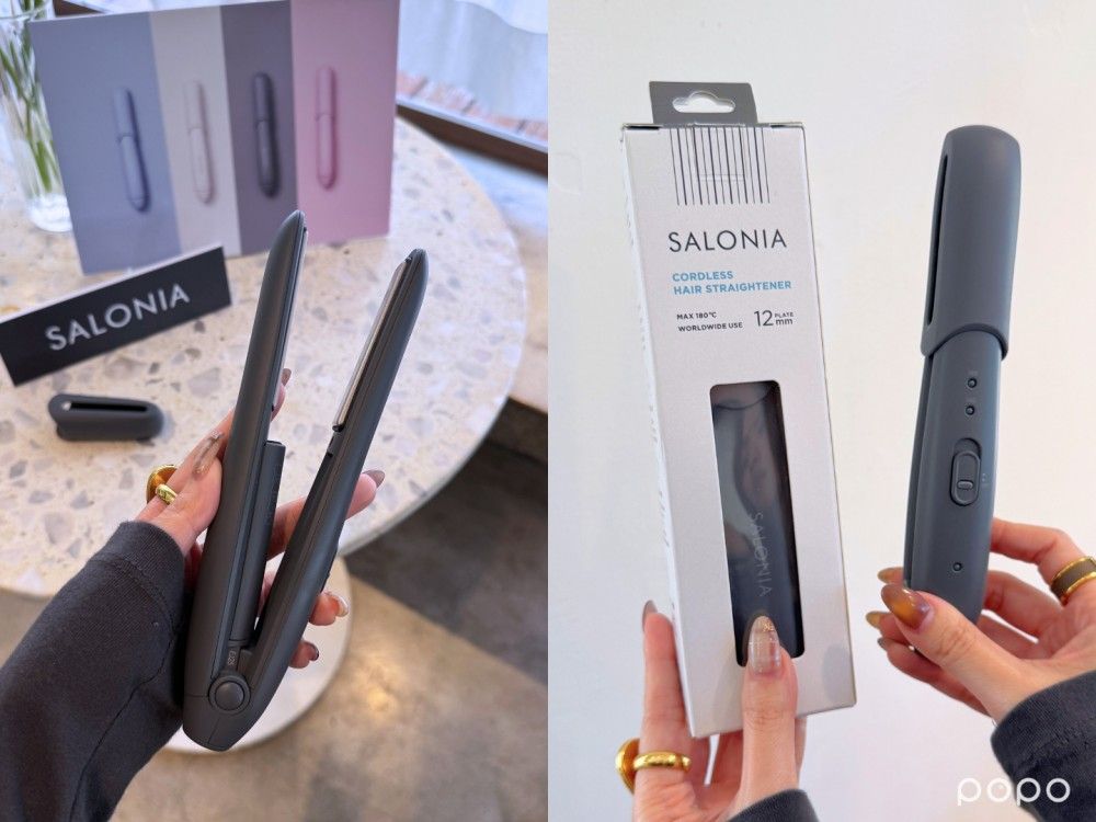 日本唐吉訶德上市秒殺、2026補貨到！SALONIA可為手機充電的「無線離子夾」，電池可拆還能帶上飛機！-10