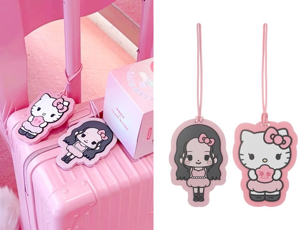 Jisoo×Hello Kitty聯名周邊價格出來了！「珍珠腰鏈Kitty玩偶、小灰塵凱蒂貓髮圈」連本人都愛到狂拍！-4