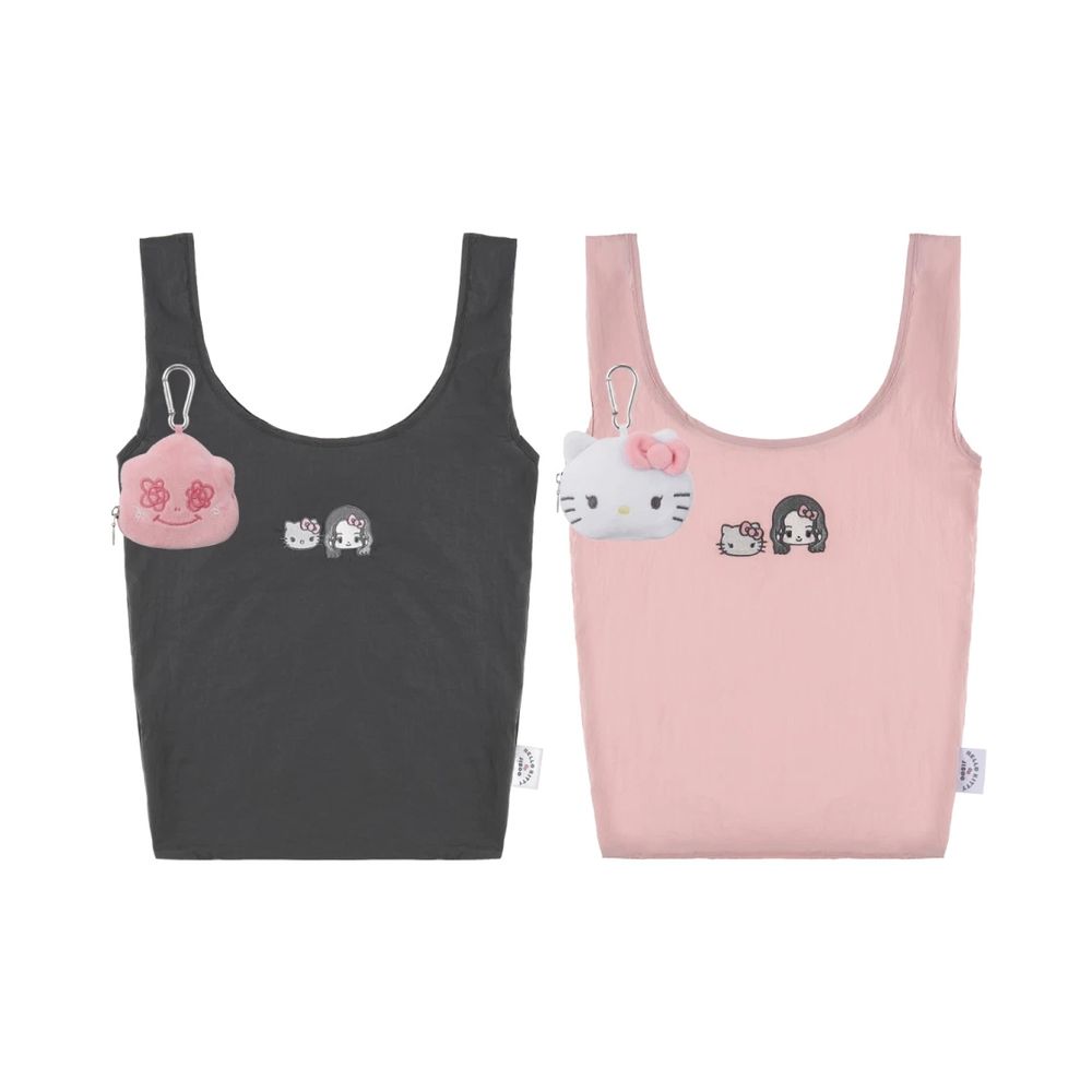 Jisoo×Hello Kitty聯名周邊價格出來了！「珍珠腰鏈Kitty玩偶、小灰塵凱蒂貓髮圈」連本人都愛到狂拍！-8