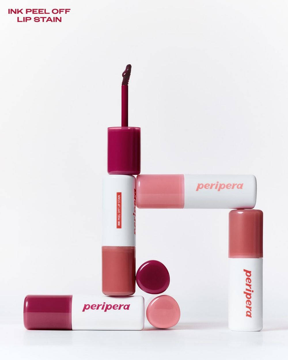 時代的眼淚！復古彩妝大勢回歸，Peripera、Oiad推出撕拉染唇釉，一抹、二撕完成不沾杯「半永久」原生嫩唇色！-3