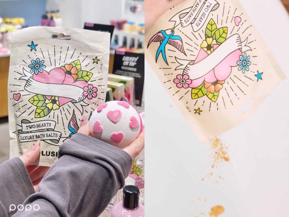 LUSH 2026情人節限定開賣！愛心汽泡彈、玫瑰香天鵝香皂，必收「為你鍾情禮盒」七款奢華護理一次擁有！-12