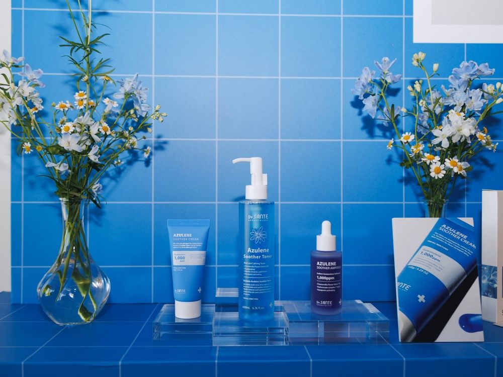 「醫美級穩膚王者」韓國醫美保養品Dr.SANTE首度登台！洋甘菊花水、甘菊藍精華、潤澤霜，韓女最強三步驟懶人養膚術！-5