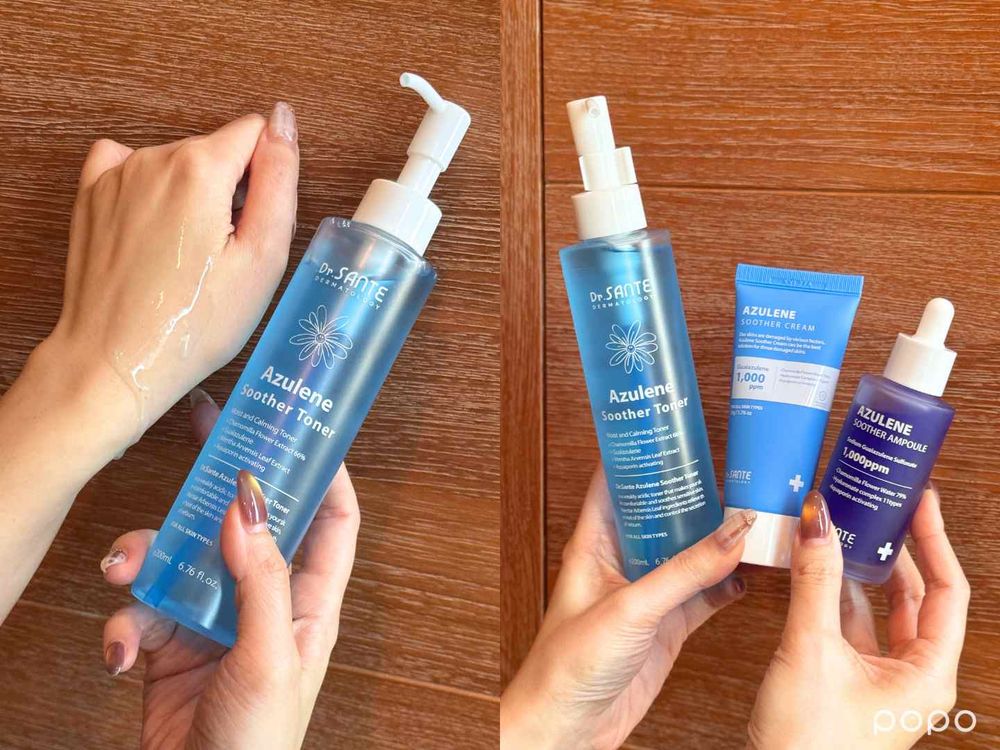 「醫美級穩膚王者」韓國醫美保養品Dr.SANTE首度登台！洋甘菊花水、甘菊藍精華、潤澤霜，韓女最強三步驟懶人養膚術！-12