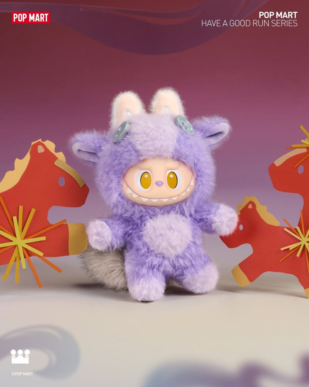 泡泡瑪特2026馬年限定盲盒太可愛！開運招財「粉紅小馬CRYBABY、鵝黃小馬星星人」台灣也買得到！-9