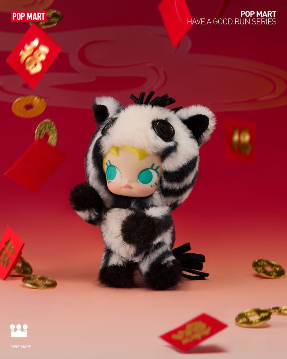 泡泡瑪特2026馬年限定盲盒太可愛！開運招財「粉紅小馬CRYBABY、鵝黃小馬星星人」台灣也買得到！-8