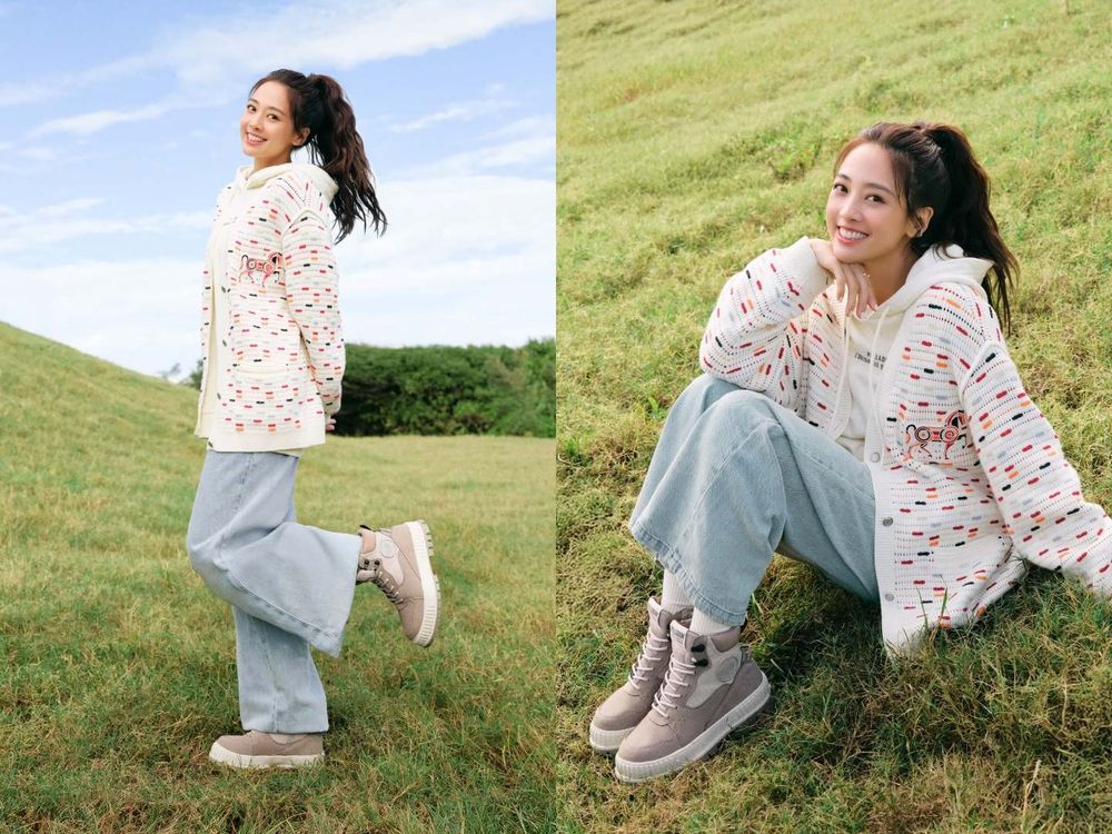 PALLADIUM吳映潔GEmma合作形象太好看！超細腿同款「厚底巧克力靴」絕對要入手！-1