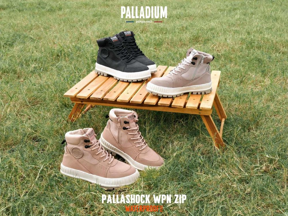 PALLADIUM吳映潔GEmma合作形象太好看！超細腿同款「厚底巧克力靴」絕對要入手！-6