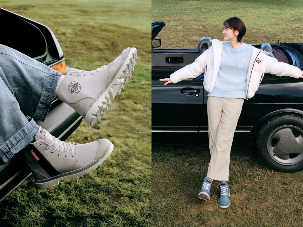 PALLADIUM吳映潔GEmma合作形象太好看！超細腿同款「厚底巧克力靴」絕對要入手！-7