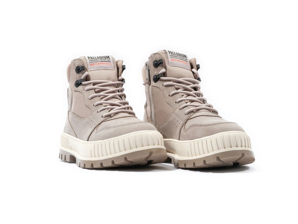 PALLADIUM吳映潔GEmma合作形象太好看！超細腿同款「厚底巧克力靴」絕對要入手！-13