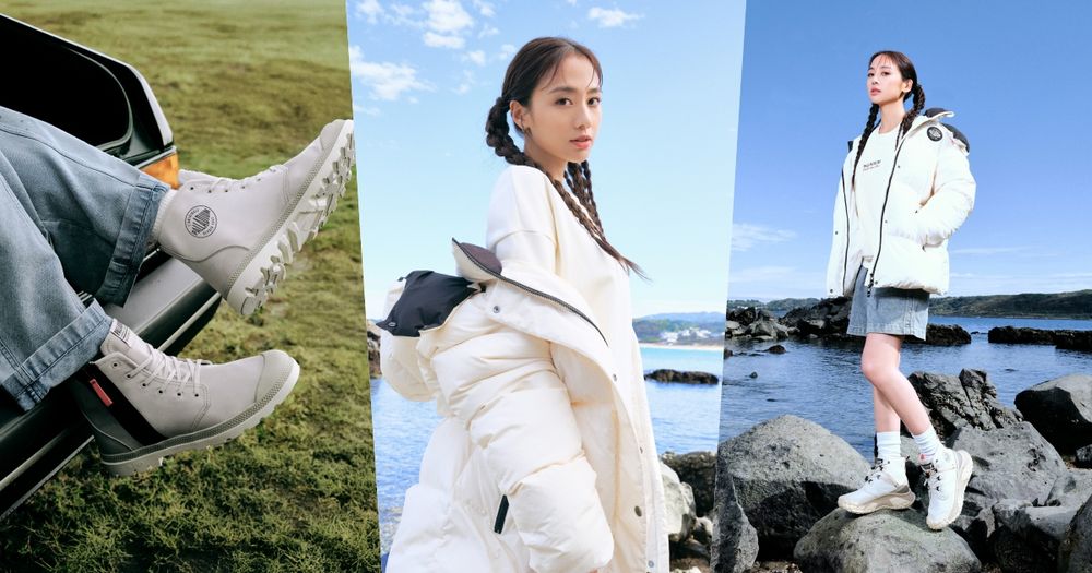 PALLADIUM吳映潔GEmma合作形象太好看！超細腿同款「厚底巧克力靴」絕對要入手！-16