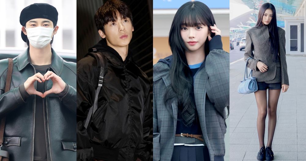 老公老婆們出差去！許光漢、邊佑錫、Karina將合體？！MEOVV Gawon逆天長腿太不科學！-1