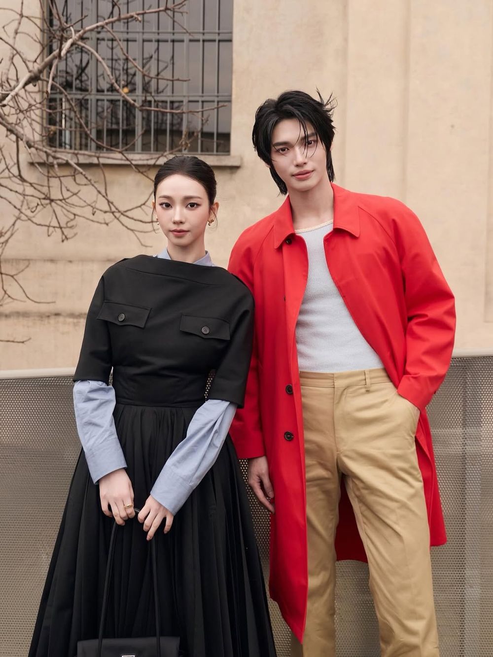 Prada男裝「大秀頭排」顏值超標！邊佑錫重返主場，Karina、Ｗin合照全網瘋狂啦！-9