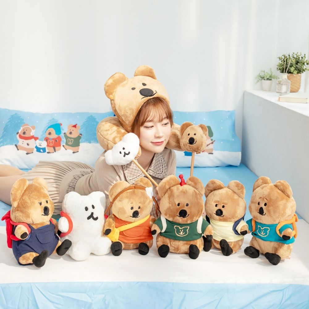 7-11開賣超可愛DINOTAENG矮袋鼠周邊！萌翻「QUOKKA絨毛玩偶、法蘭絨毯子」全都太欠買！-9