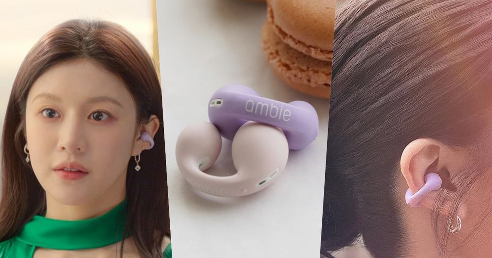 《愛情怎麼翻譯》高允貞同款耳機找到了！薰衣草紫耳夾式設計美翻、還能清楚聽到環境音超方便！-1