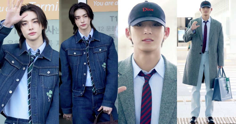 這組誰選得出來？SKZ鉉辰、SVT玟奎確定都會去Dior大秀！機場隨便走都以為在拍韓劇！-1