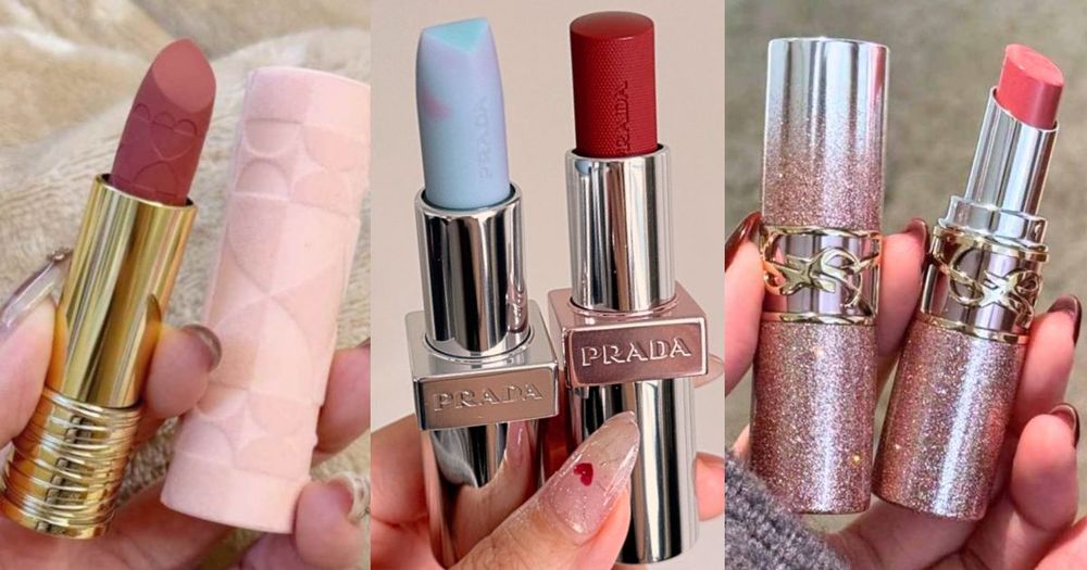 2026情人節限定美妝清單！PRADA懷舊唱片禮盒、蘭蔻告白唇膏、YSL高訂光潤唇膏...，每款都是心動爆擊的禮物！-24