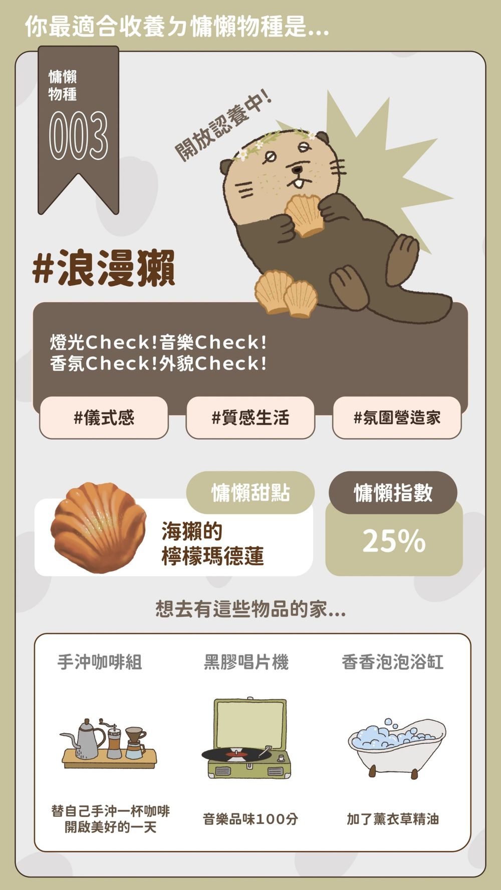 社群爆紅「慵懶動物心理測驗」！8題測你耍廢時最像哪種動物、你是焦慮龜龜還是拖延症小貓？-9