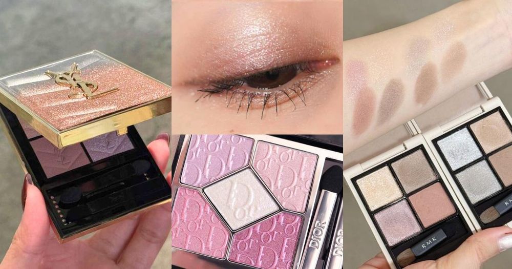 2026春季眼影推薦！YSL粉銀燦光、RMK眼影液、植村秀粉棕盤...，迪奧大地色＋薄荷綠配色飄仙氣！-1