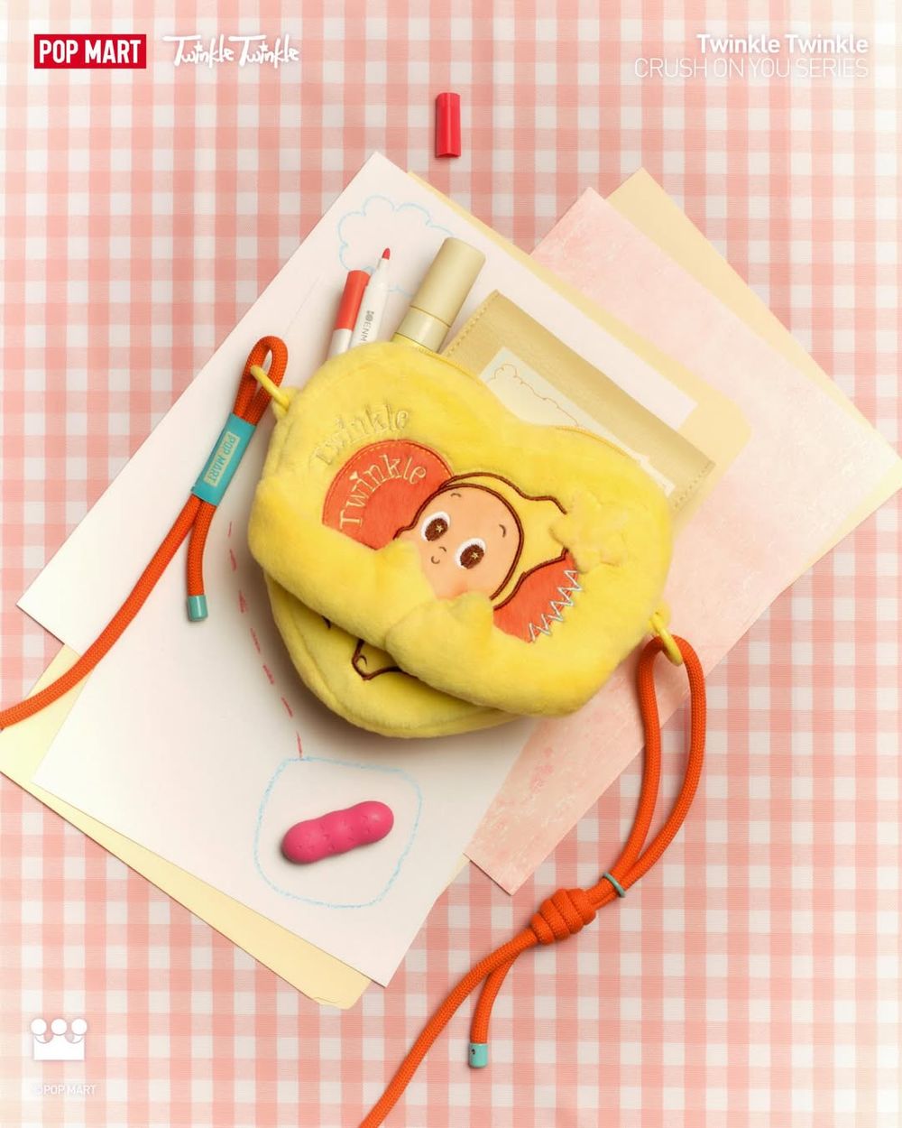 泡泡瑪特「星星人」2026情人節周邊來了！「手牽手愛心星星人側背包、邱比特變裝吊飾」這天開賣！-14