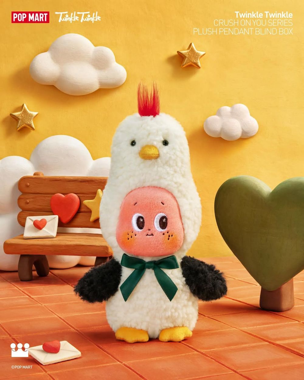 泡泡瑪特「星星人」2026情人節周邊來了！「手牽手愛心星星人側背包、邱比特變裝吊飾」這天開賣！-9