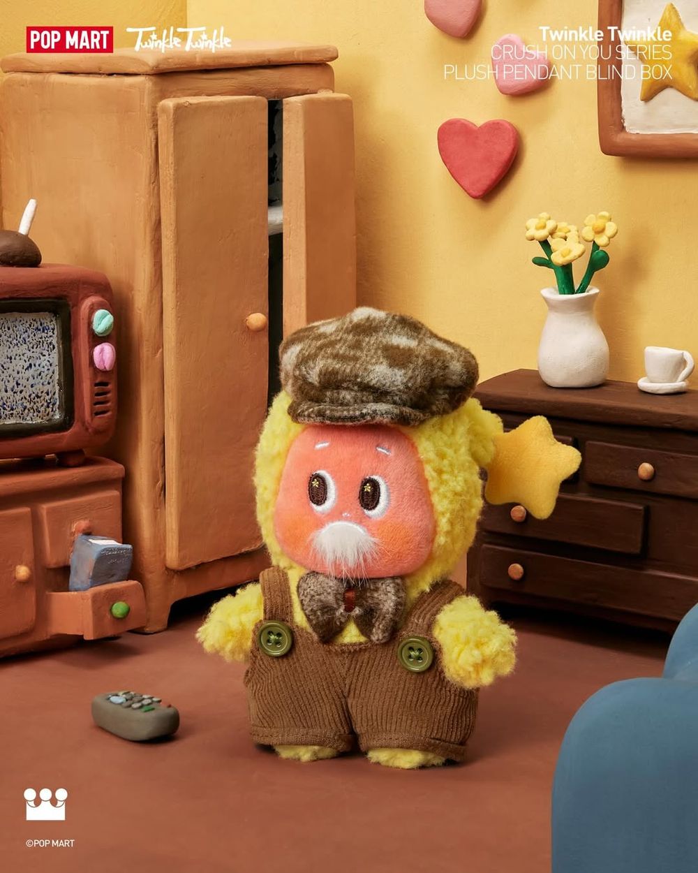 泡泡瑪特「星星人」2026情人節周邊來了！「手牽手愛心星星人側背包、邱比特變裝吊飾」這天開賣！-6