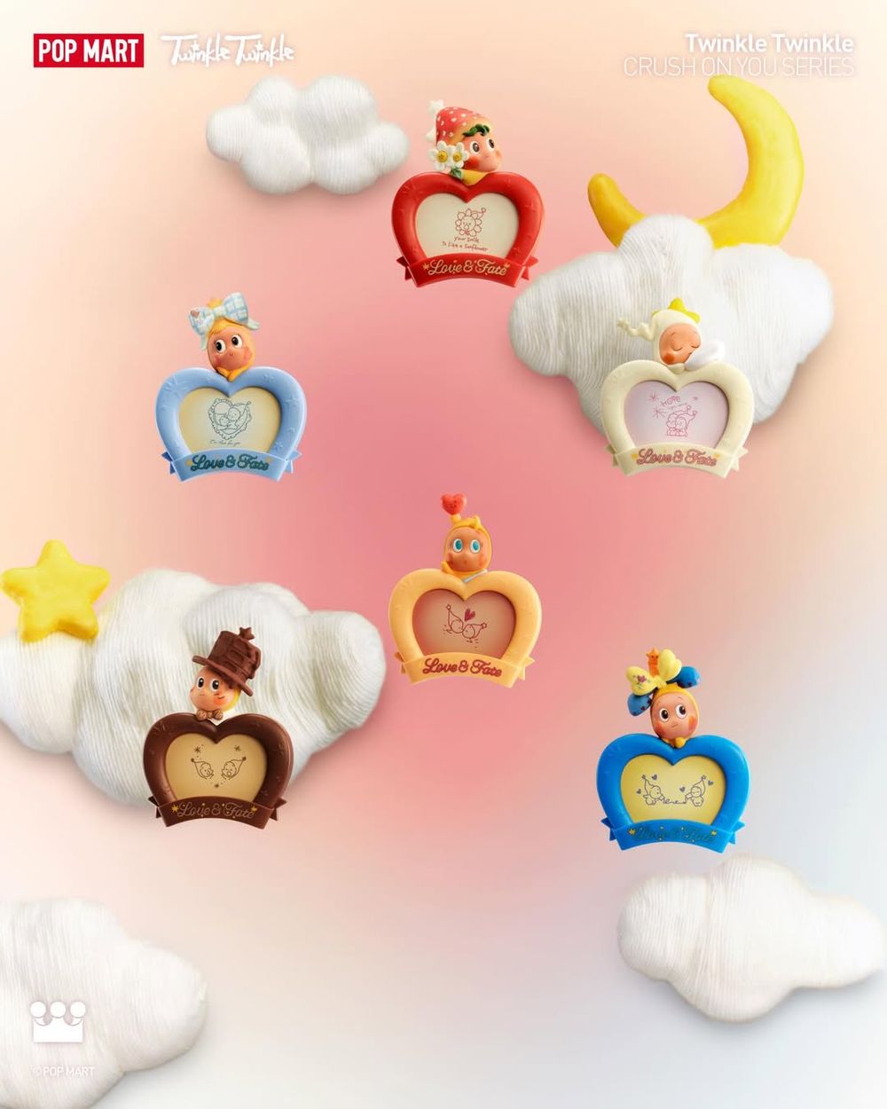 泡泡瑪特「星星人」2026情人節周邊來了！「手牽手愛心星星人側背包、邱比特變裝吊飾」這天開賣！-12