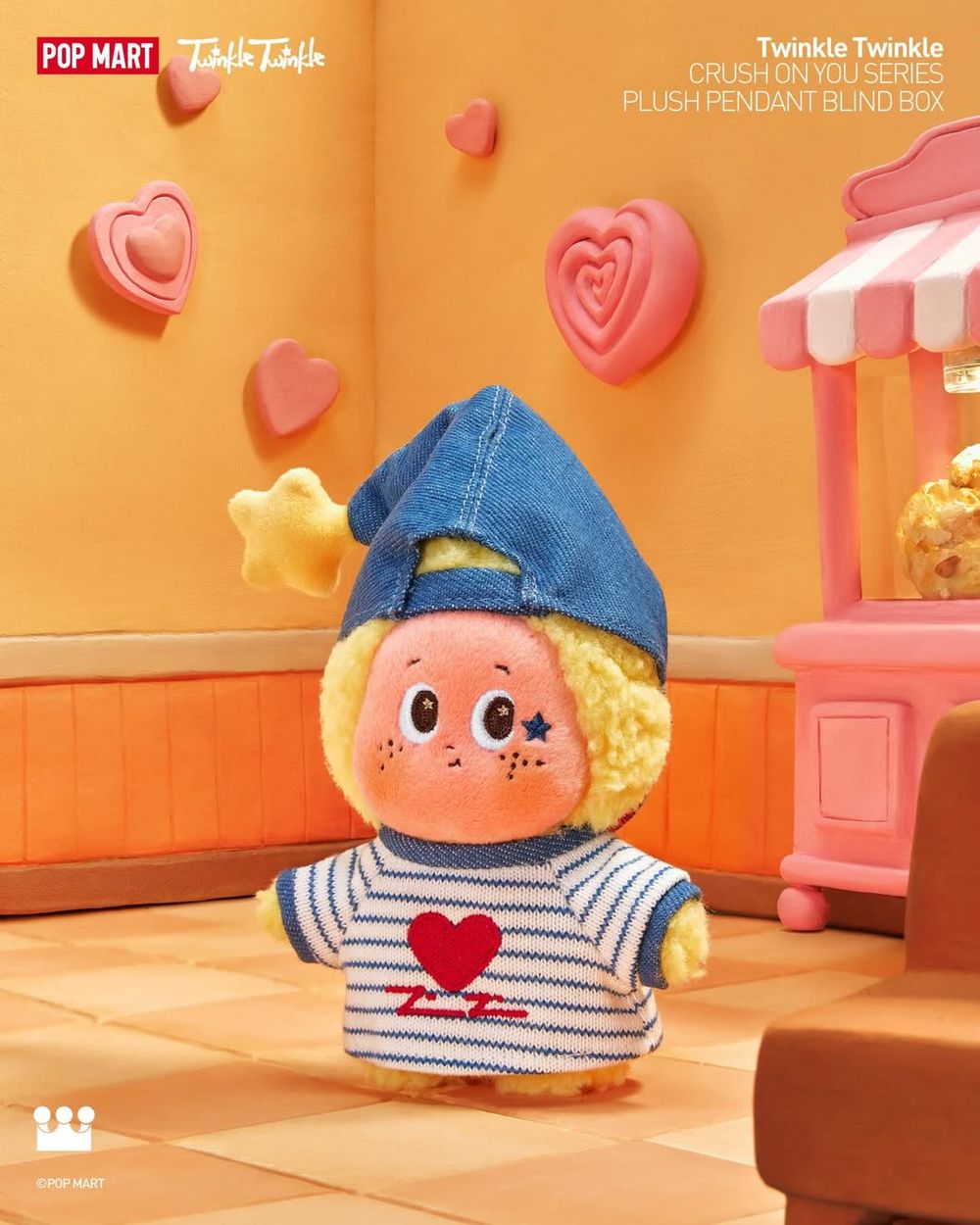 泡泡瑪特「星星人」2026情人節周邊來了！「手牽手愛心星星人側背包、邱比特變裝吊飾」這天開賣！-8