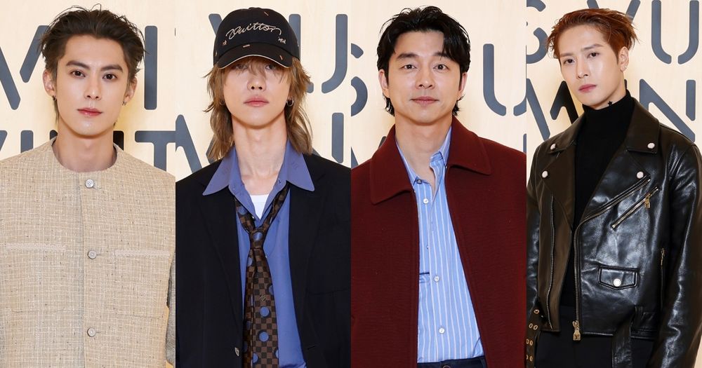 LV男裝週大秀簡直男神產地！BamBam直接上台走秀，還有「王嘉爾、王鶴棣、 徐明浩、孔劉」都來了！-1