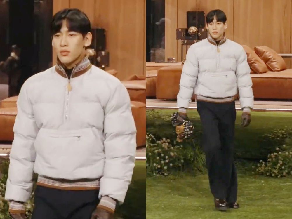 LV男裝週大秀簡直男神產地！BamBam直接上台走秀，還有「王嘉爾、王鶴棣、 徐明浩、孔劉」都來了！-8