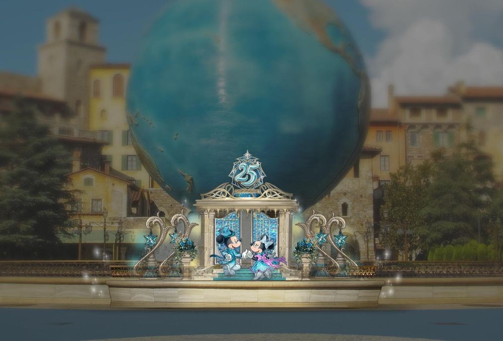 東京迪士尼海洋25歲了！25週年限定「米奇米妮裝飾、湖水藍米妮玩偶背包」必拍必買亮點一次看！-14