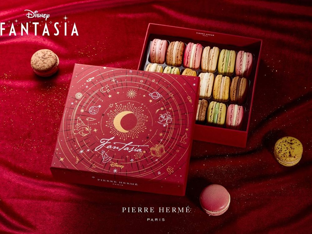 2026新年禮盒就送馬卡龍！PIERRE HERMÉ迪士尼聯名禮盒美翻、滿額再送超可愛動物方城市紅包袋！-6