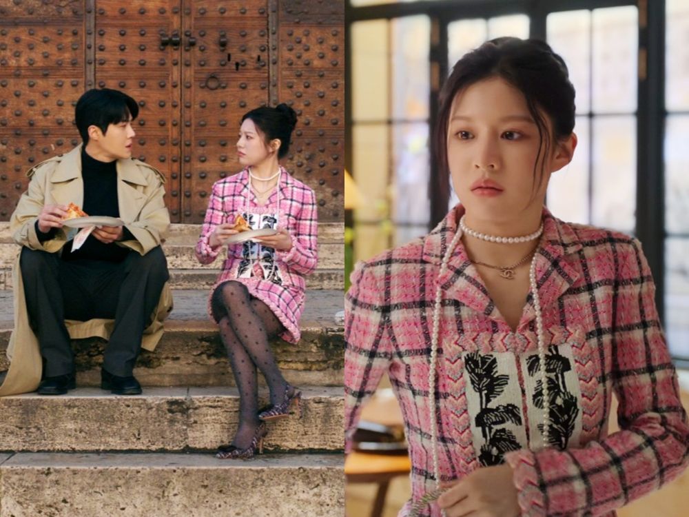 毛帽被問爆！《愛情怎麼翻譯?》高允貞根本行走的香奈兒！15套小香風穿搭、CHANEL包包一次看！-11