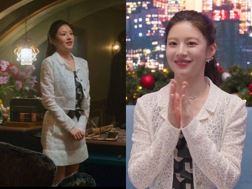 毛帽被問爆！《愛情怎麼翻譯?》高允貞根本行走的香奈兒！15套小香風穿搭、CHANEL包包一次看！-14