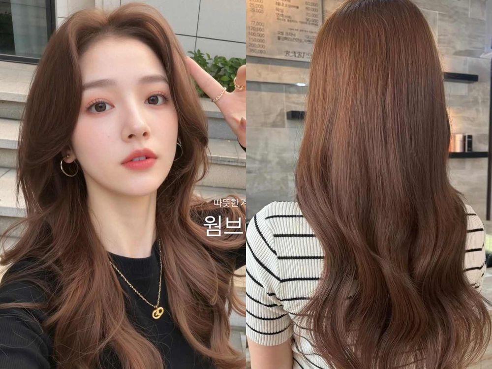 2026冬天素顏顯白髮色推薦！焦糖暖棕、柔茶暖棕、栗感深棕...，染完膚色直接升級高級版！-8