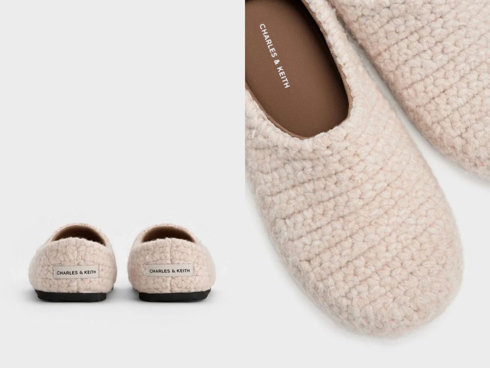難怪店裡找不到！CHARLES & KEITH官網限定「針織瑪莉珍、懶人鞋」晚一步就沒了！-9