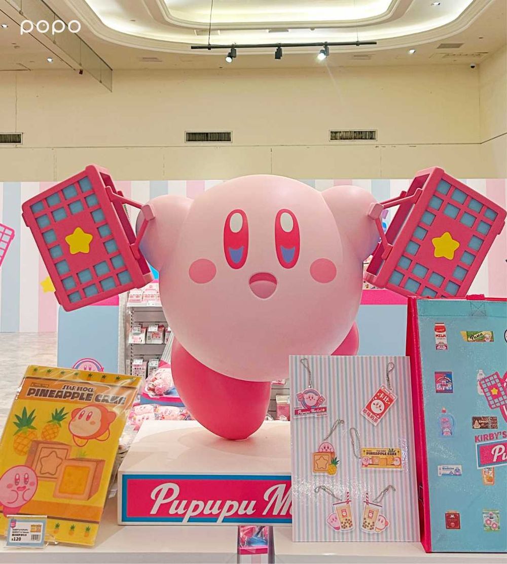 「星之卡比超市」快閃店來了！台灣限定「喝珍奶卡比資料夾」、購物袋瓦豆魯迪玩偶必買一次看！-13