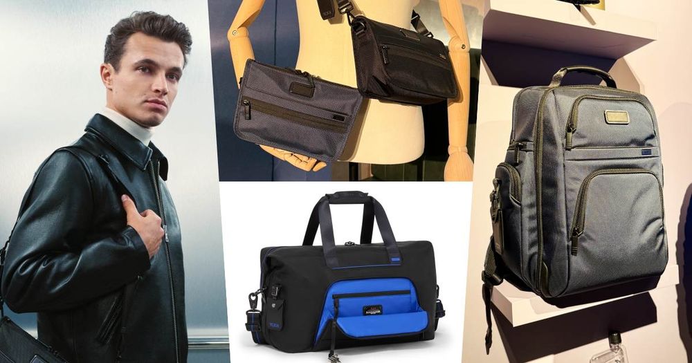 F1世界冠軍Lando愛牌！TUMI全新電光藍「登機箱、後背包」根本成功人士標配？！-1