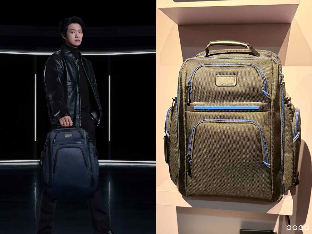 F1世界冠軍Lando愛牌！TUMI全新電光藍「登機箱、後背包」根本成功人士標配？！-7