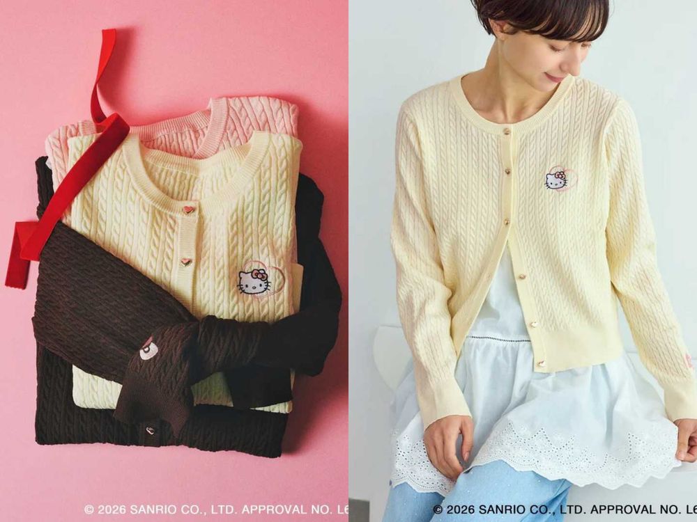 日牌ROPE PICNIC聯名Hello Kitty粉絲要暴動了！「限量T恤＋蝴蝶結小包」可愛到犯規！-3