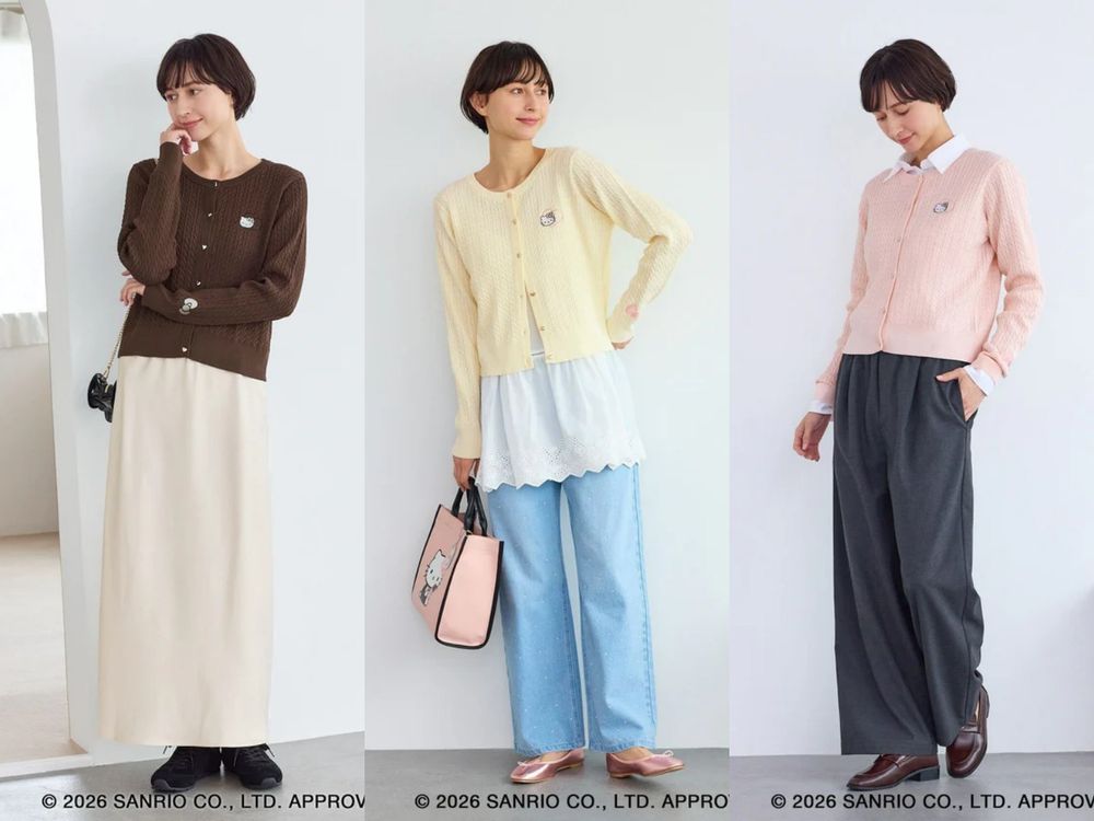 日牌ROPE PICNIC聯名Hello Kitty粉絲要暴動了！「限量T恤＋蝴蝶結小包」可愛到犯規！-4