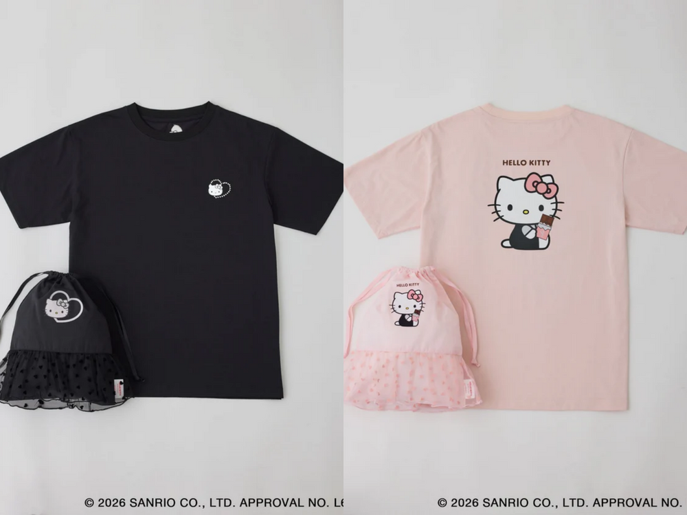 日牌ROPE PICNIC聯名Hello Kitty粉絲要暴動了！「限量T恤＋蝴蝶結小包」可愛到犯規！-5