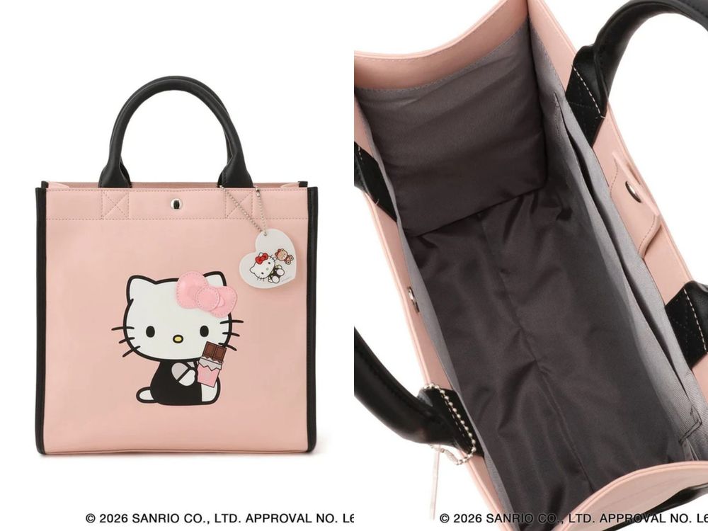 日牌ROPE PICNIC聯名Hello Kitty粉絲要暴動了！「限量T恤＋蝴蝶結小包」可愛到犯規！-11