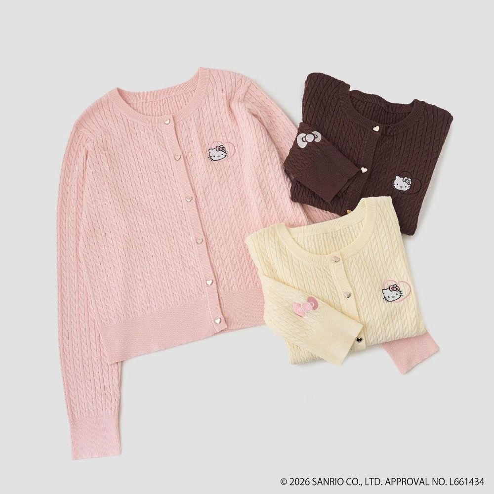 日牌ROPE PICNIC聯名Hello Kitty粉絲要暴動了！「限量T恤＋蝴蝶結小包」可愛到犯規！-18