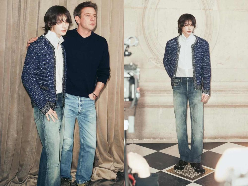 想原地結婚！Stray Kids鉉辰時裝週「三套Dior穿搭」回顧！王子傲氣全開、美到不像真人！-6