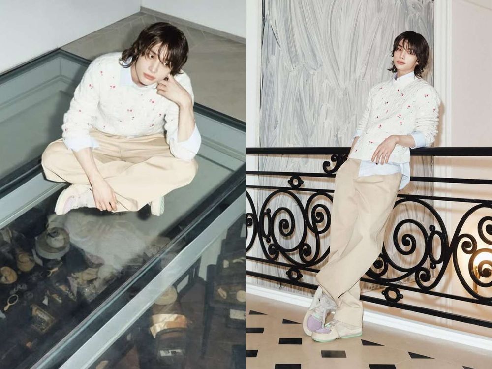 想原地結婚！Stray Kids鉉辰時裝週「三套Dior穿搭」回顧！王子傲氣全開、美到不像真人！-10