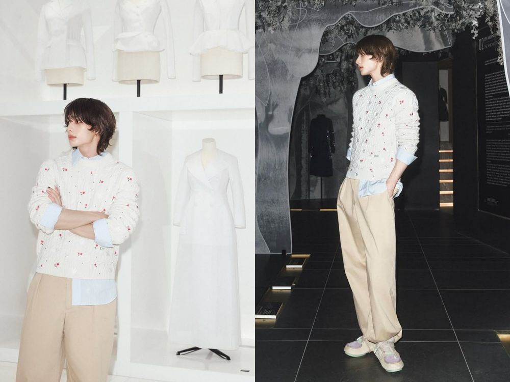 想原地結婚！Stray Kids鉉辰時裝週「三套Dior穿搭」回顧！王子傲氣全開、美到不像真人！-9