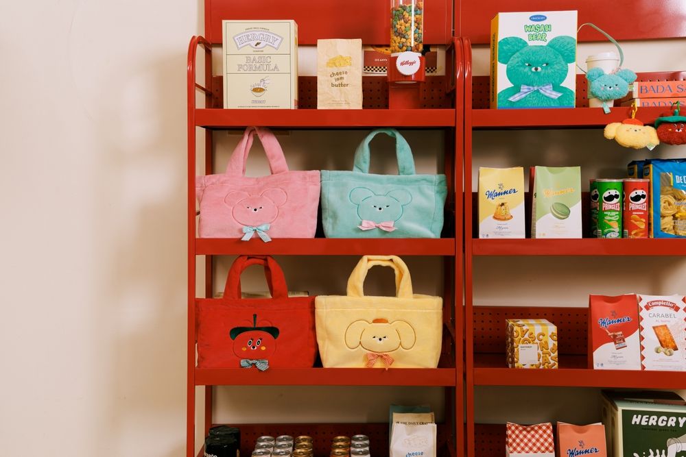 Grace Gift太會聯名！冬裝版Wasabi Bear芥末熊盲盒逼人整箱買！大學T、帆布袋也要一起抱回家！-20