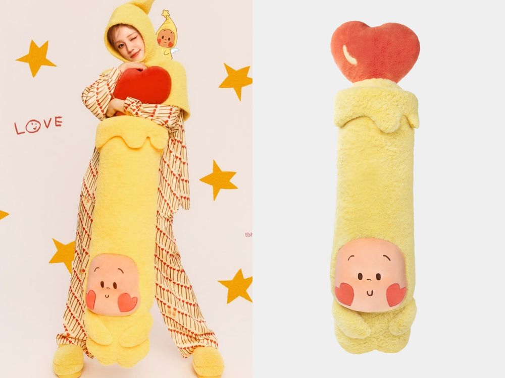泡泡瑪特星星人聯名家居小物太可愛！「愛心星星人抱枕、立體愛心搥背棒」連宋雨琦都想買！-4