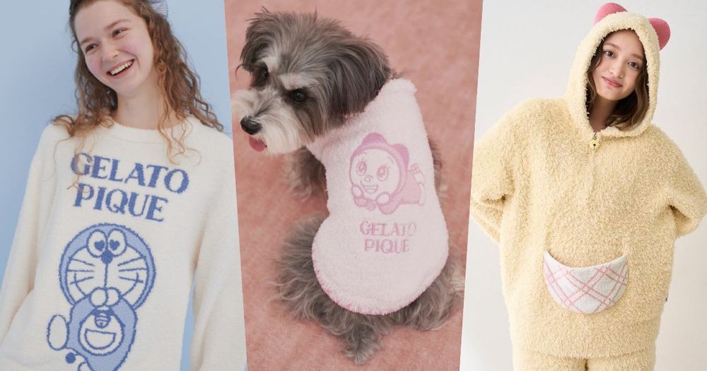 日妞最愛GELATO PIQUE再度攜手哆啦A夢！「竹蜻蜓、哆啦美」軟綿睡衣穿上就想窩在家！-1